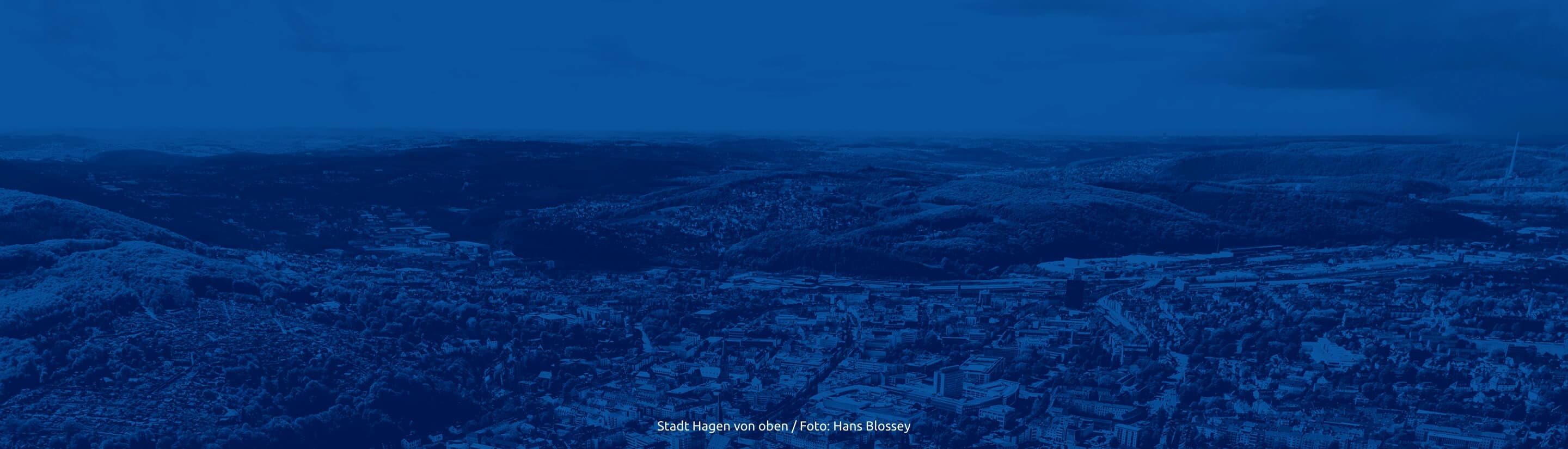 Luftbild der Stadt Hagen